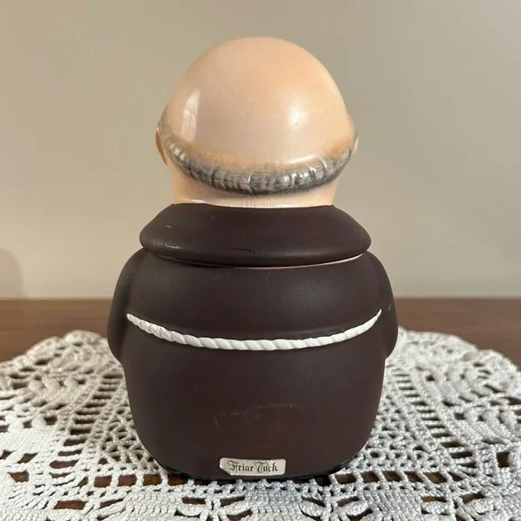 Goebel Hummel Friar Tuck Monk Humidor Tobacco Jar RX 106/I 1957 West Germany - Picture 3 of 12